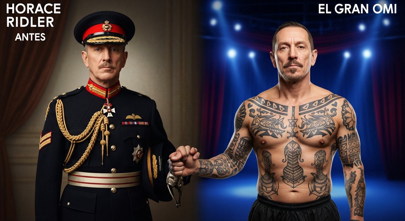 La asombrosa transformación de Horace Ridler: De oficial británico a leyenda del tatuaje