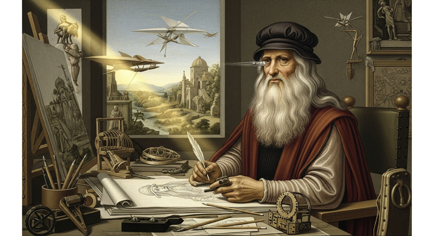 Leonardo da Vinci: El Tony Stark del Renacimiento que hackeó la realidad
