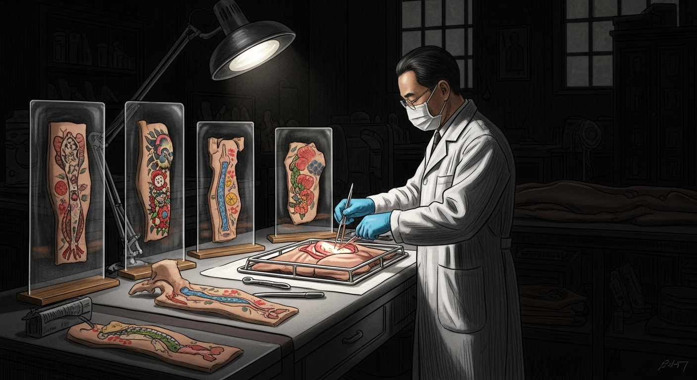 El Doctor Irezumi: La asombrosa y macabra ciencia de coleccionar piel humana