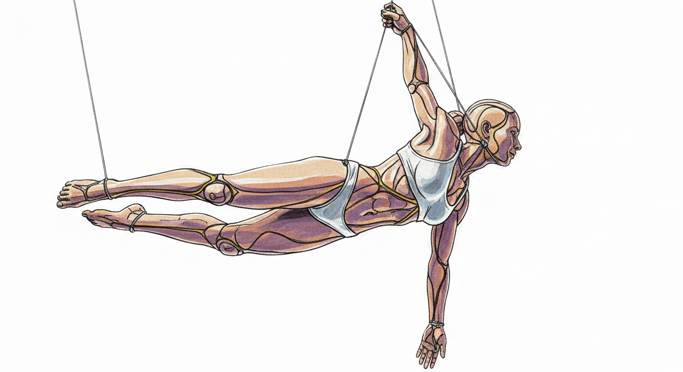 Suspensión corporal: Entre la biomecánica de la piel y el éxtasis neuroquímico