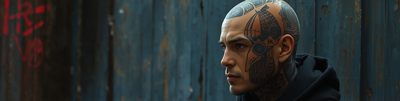 El cráneo como lienzo: La ciencia y el aguante detrás de los tatuajes en la cabeza